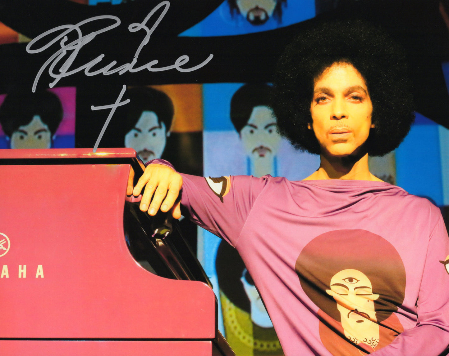 Prince Rogers Nelson プリンス 直筆サイン入り写真認証COA付