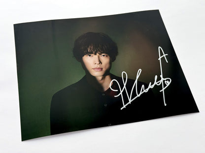松村北斗直筆サイン入り写真当選書付