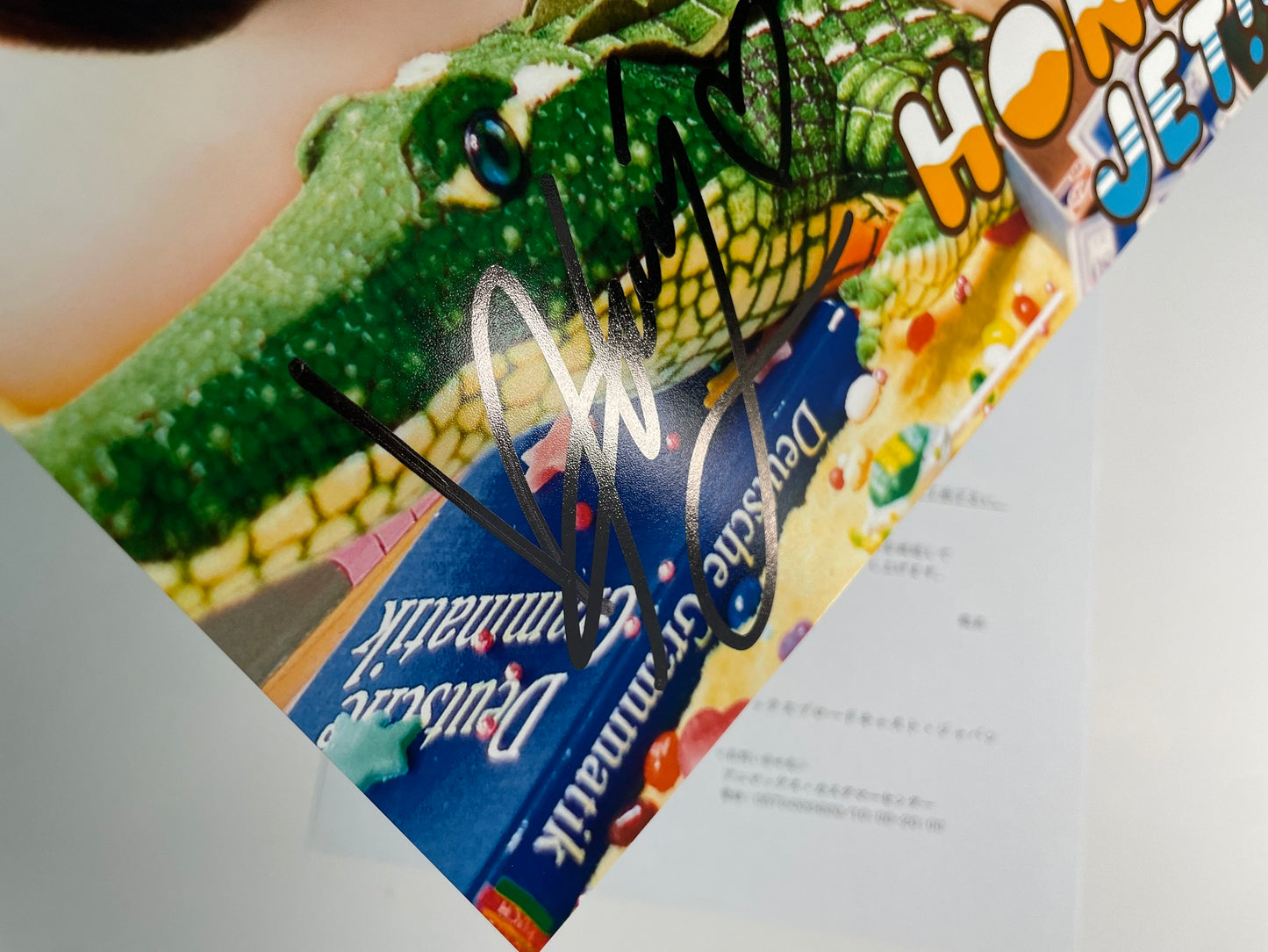 堀江由衣直筆サイン入り写真当選書付