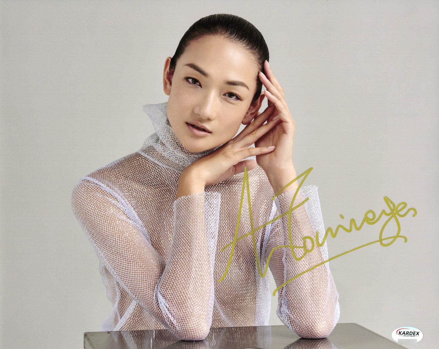 Ai Tominaga 冨永愛 直筆サイン入りセクシー写真認証COA付