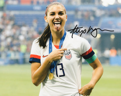 Alex Morgan アレックス・モーガン 直筆サイン入り写真認証COA付