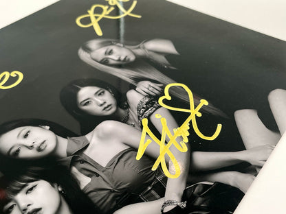BLACKPINKブラックピンク 直筆サイン入り写真当選書付