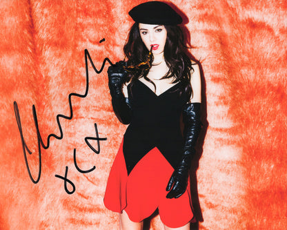 Charli XCX チャーリー・XCX 直筆サイン入り写真認証COA付