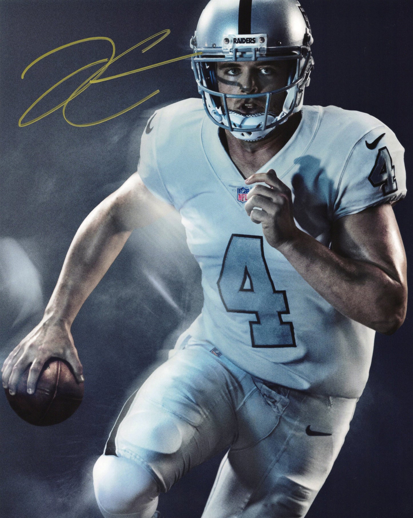 Derek Carr デレック・カー 直筆サイン入り写真認証COA付