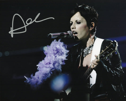 Dolores O'Riordan ドロレス・オリオーダン The Cranberries クランベリーズ 直筆サイン入り写真認証COA付