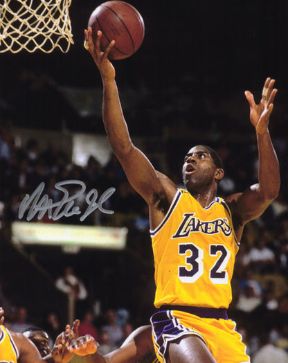 Earvin Johnson マジック・ジョンソン 直筆サイン入り写真認証COA付