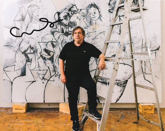George Condo ジョージ・コンド 直筆サイン入り写真認証COA付