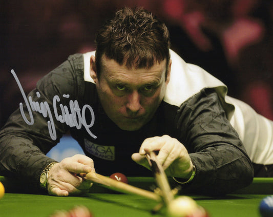 Jimmy White ジミー・ホワイト 直筆サイン入り写真認証COA付