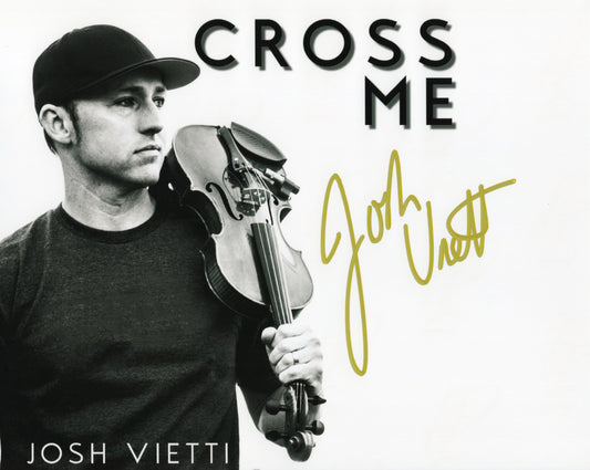 Josh Vietti ジョシュ・ビティッティ 直筆サイン入り写真認証COA付