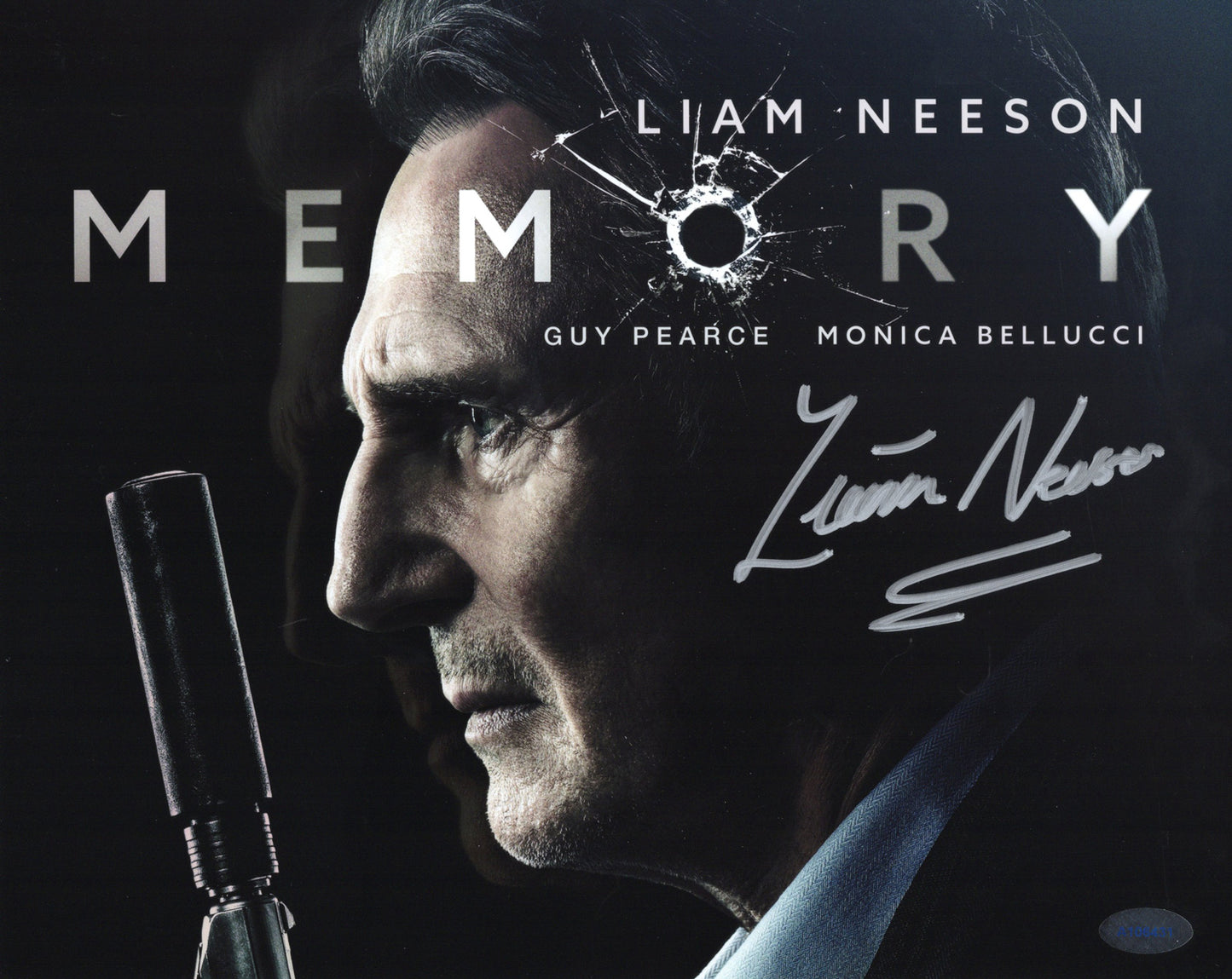 Liam Neeson リーアム・ニーソン 直筆サイン入り写真認証COA付