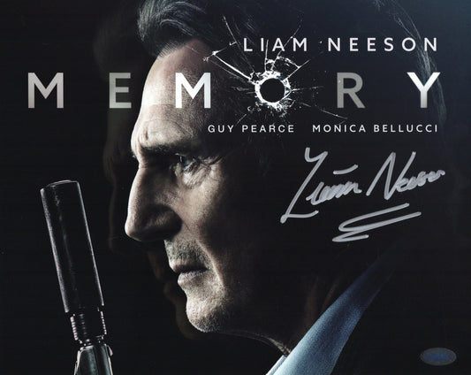Liam Neeson リーアム・ニーソン 直筆サイン入り写真認証COA付