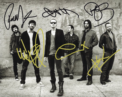 Linkin Park リンキン・パーク 直筆サイン入り写真認証COA付