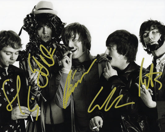 Mando Diao マンドゥ・ディアオ 直筆サイン入り写真認証COA付