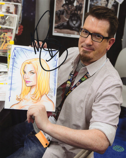 Mark Brooks マークブルックス トランスフォーマーの父です 直筆サイン入り写真認証COA付