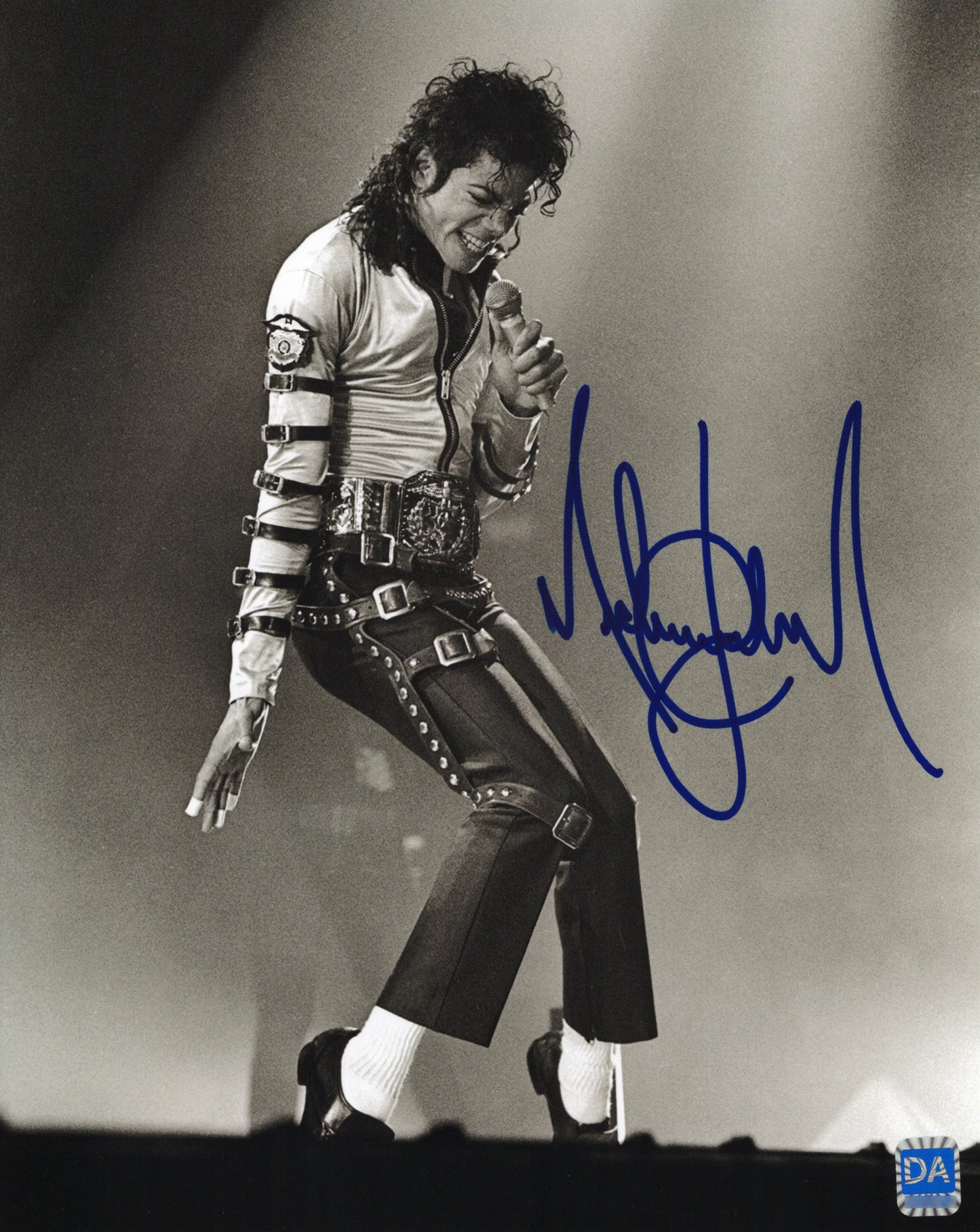 Michael Jackson マイケル・ジャクソン 直筆サイン入り写真認証COA付