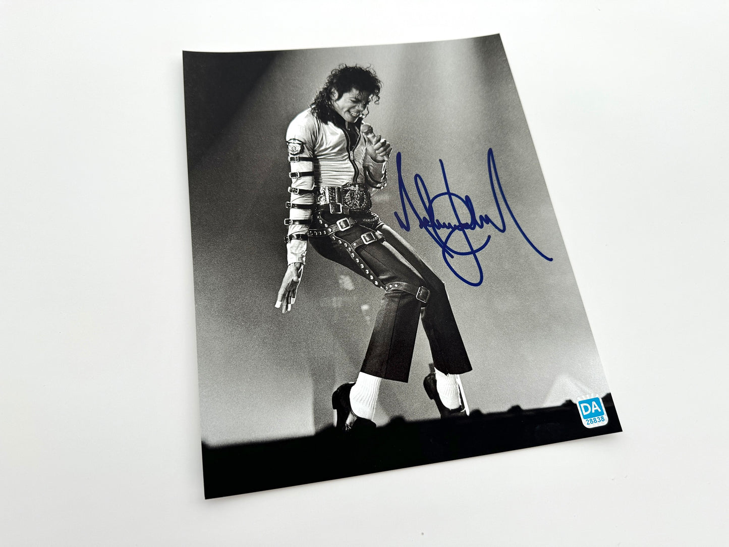 Michael Jackson マイケル・ジャクソン 直筆サイン入り写真認証COA付