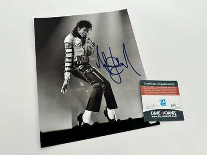 Michael Jackson マイケル・ジャクソン 直筆サイン入り写真認証COA付