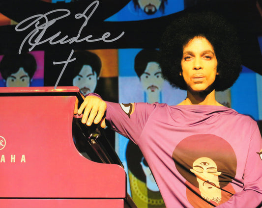 Prince Rogers Nelson プリンス 直筆サイン入り写真認証COA付