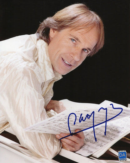 Richard Clayderman リチャード・クレイダーマン 直筆サイン入り写真認証COA付