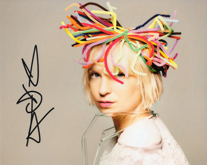 Sia  シーア 直筆サイン入り写真認証COA付