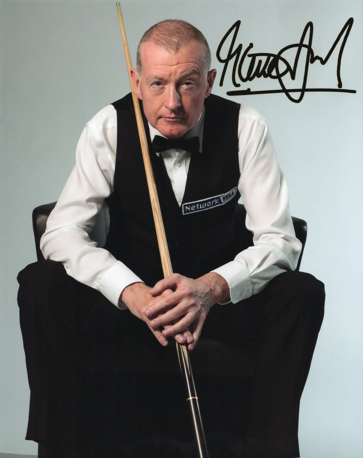 Steve Davis OBEスティーブ・デイビス 直筆サイン入り写真認証COA付