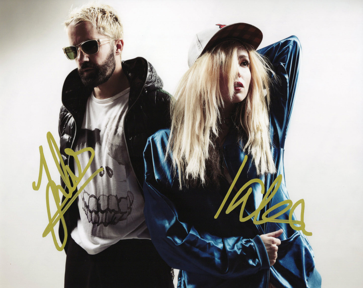 The Ting Tings ザ・ティン・ティンズ 直筆サイン入り写真認証COA付