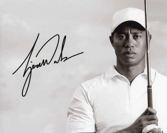 Tiger Woodsタイガー・ウッズ直筆サイン入り写真認証付
