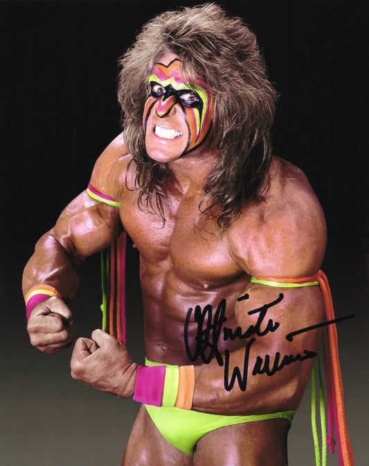 Ultimate Warriorアルティメット・ウォリアー 直筆サイン入り写真認証COA付