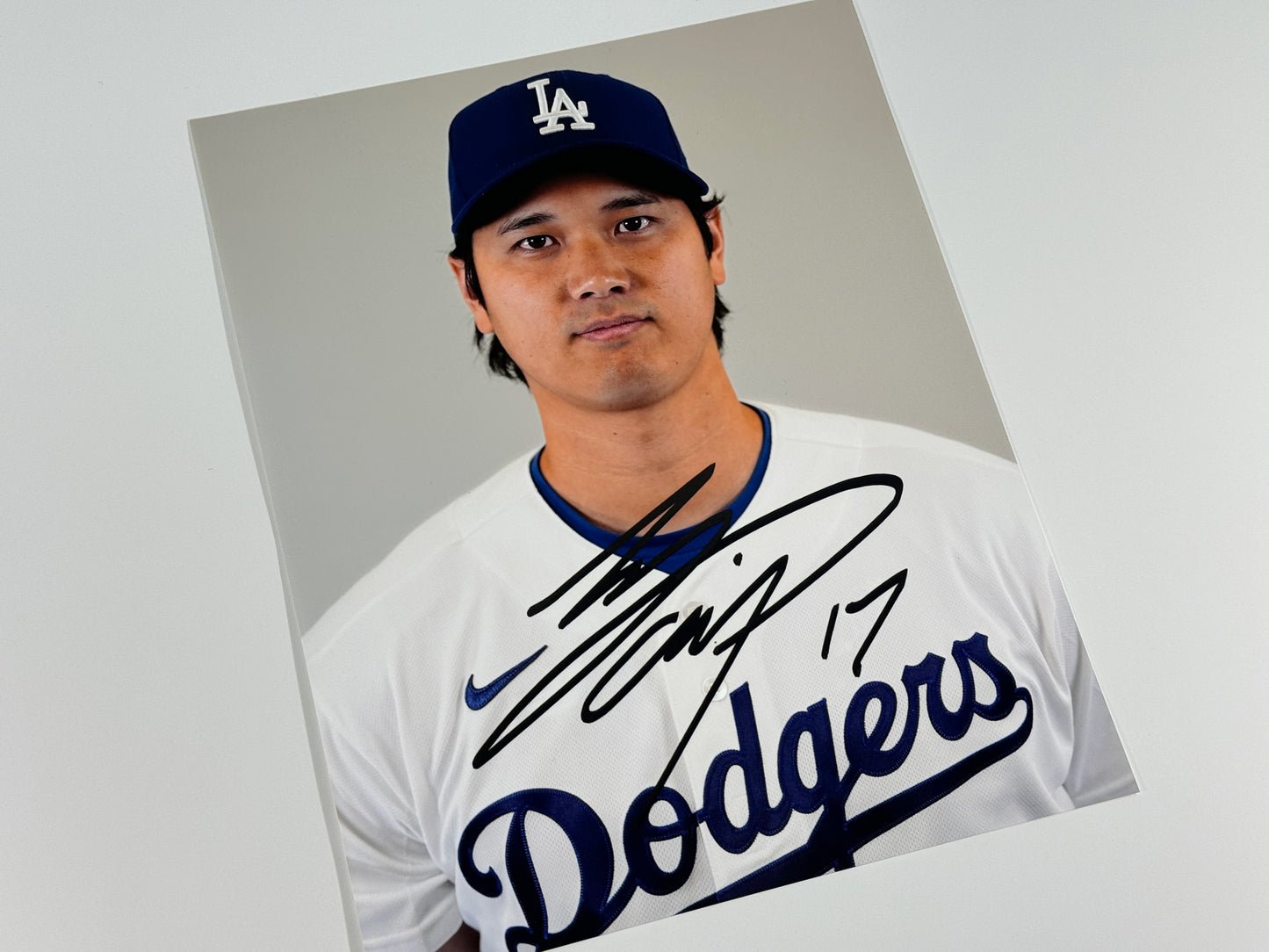大谷翔平直筆サイン入り写真当選書付