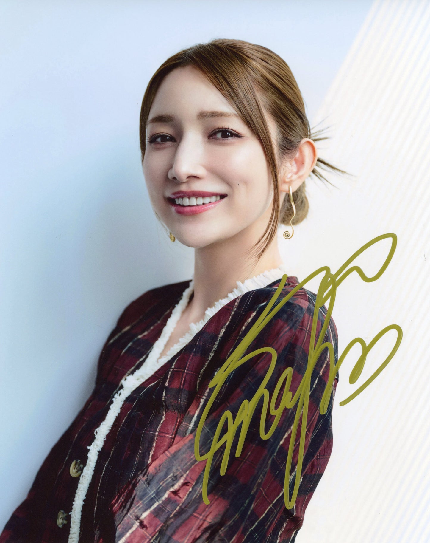後藤真希直筆サイン入り写真当選書付