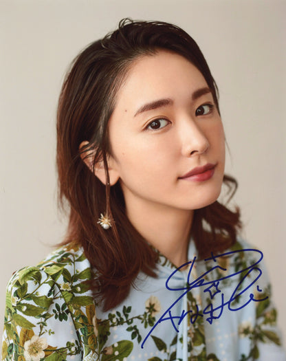 新垣結衣直筆サイン入り写真当選書付