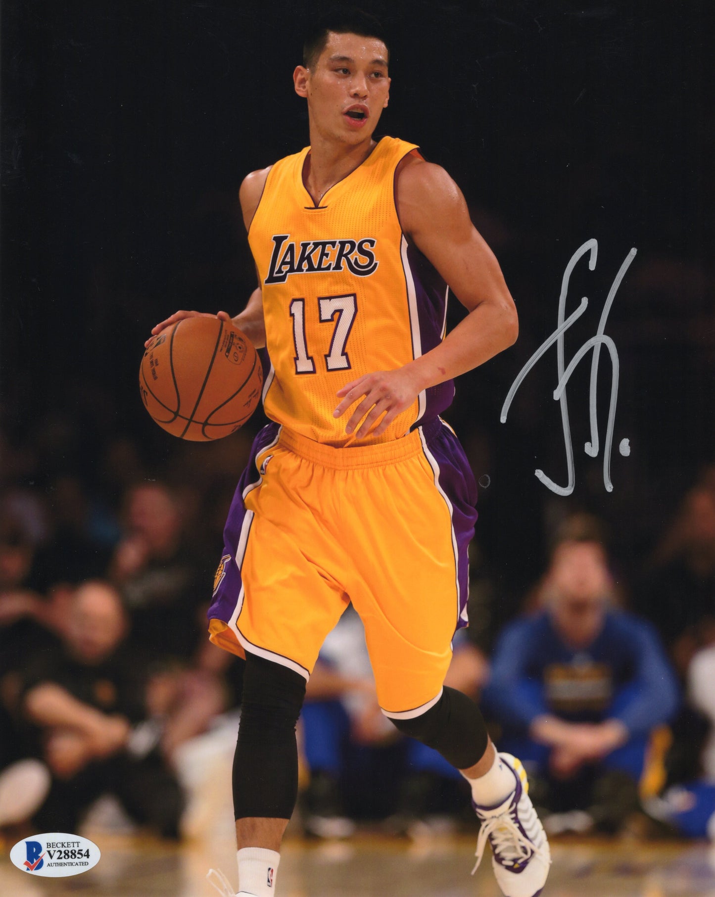 Jeremy Lin ジェレミー・リン 直筆サイン入り写真 BECKETT 認証